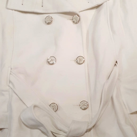 Size 10 Forever New Coat winter jacket flared - Picture 2 of 5